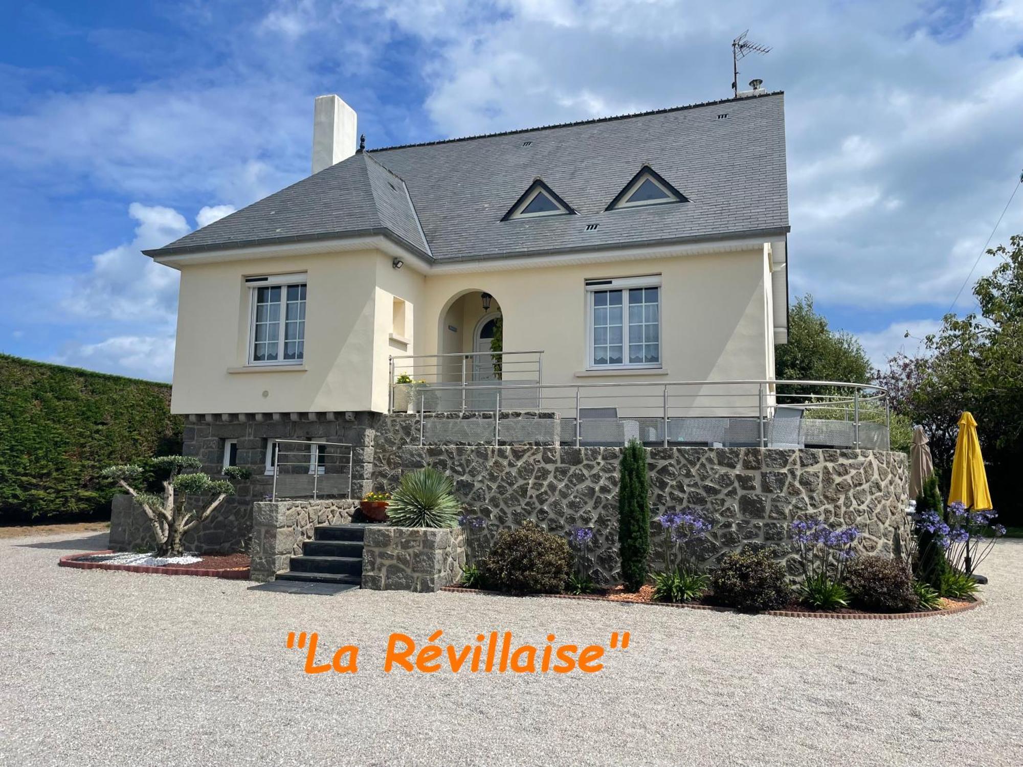 "La Revillaise" Proche Mer, Grand Jardin Clos, 2 A 5 Personnes-Adultes-Enfants- Reville Екстер'єр фото